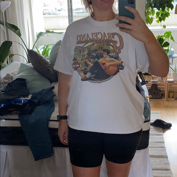 Oversized authentic Harley Davidson shirt